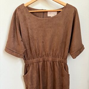 Suede Dress